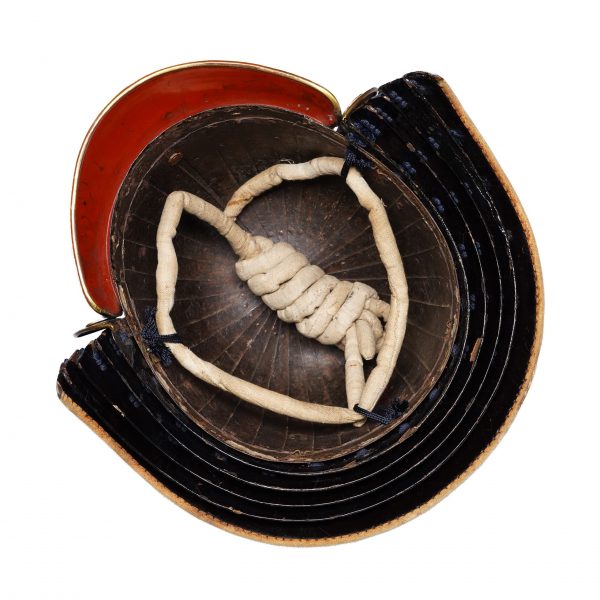 Antique Samurai Helmet Mid- Edo Period  Sanjyuni Ken Kabuto<br> <span style="color: #ff0000;">Kicho</span> Shiryo Certificate</span> (KT-12) - Image 9