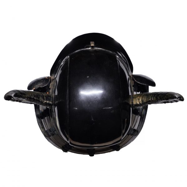Antique Black Lacquered Mid- Edo Period Samurai Helmet<br><span style="color: #ff0000;">Kicho</span> Shiryo Certificate</span> (KT-11) - Image 6