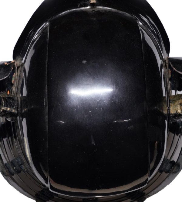 Antique Black Lacquered Mid- Edo Period Samurai Helmet<br><span style="color: #ff0000;">Kicho</span> Shiryo Certificate</span> (KT-11) - Image 7