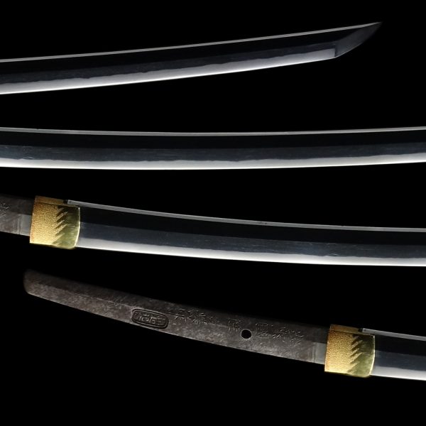Modern Japanese Sword Gendaito Katana Signed by Izumokoku Jyu Makoto NTHK Kanteisho Certificate - Image 3