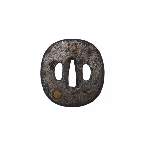 Antique Tsuba for Samurai Sword (T-407) - Image 3