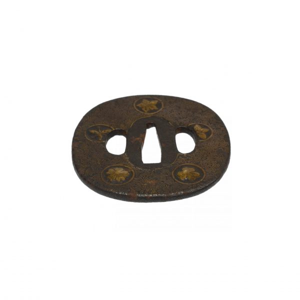 Antique Tsuba for Samurai Sword (T-407) - Image 4