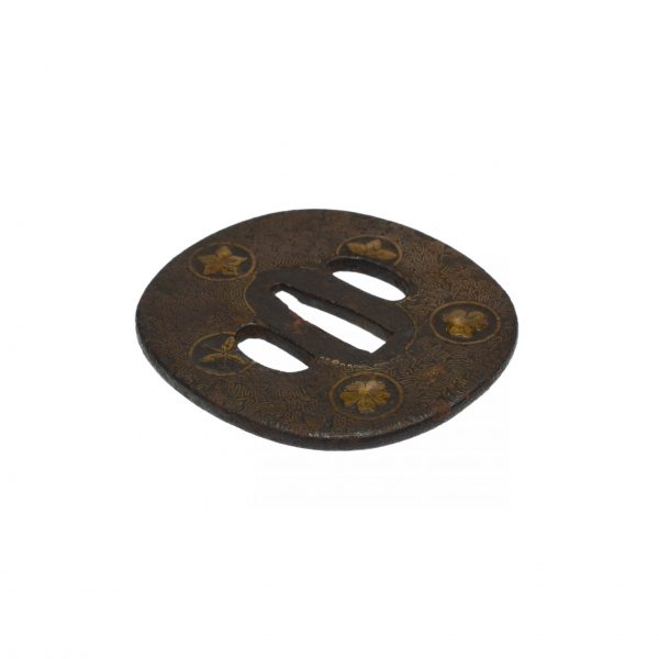 Antique Tsuba for Samurai Sword (T-407) - Image 5