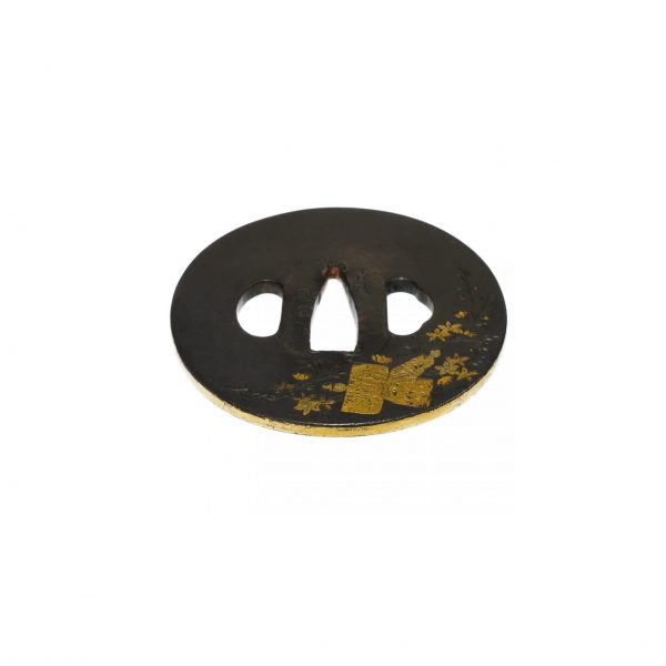 Antique Tsuba for Samurai Sword (T-409) - Image 5
