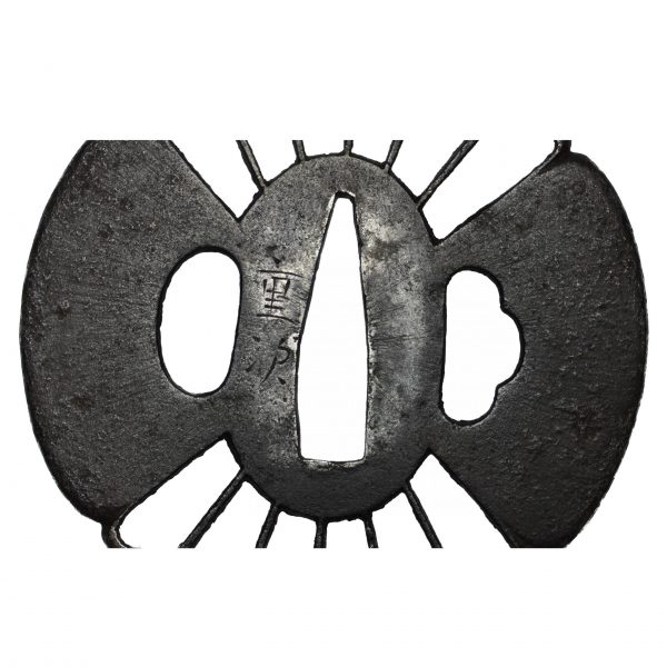 Antique Tsuba Set for Samurai Sword (T-410) - (T-415) - Image 7