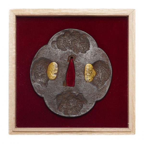 Antique Tsuba for Samurai Sword (T-419) - Image 2