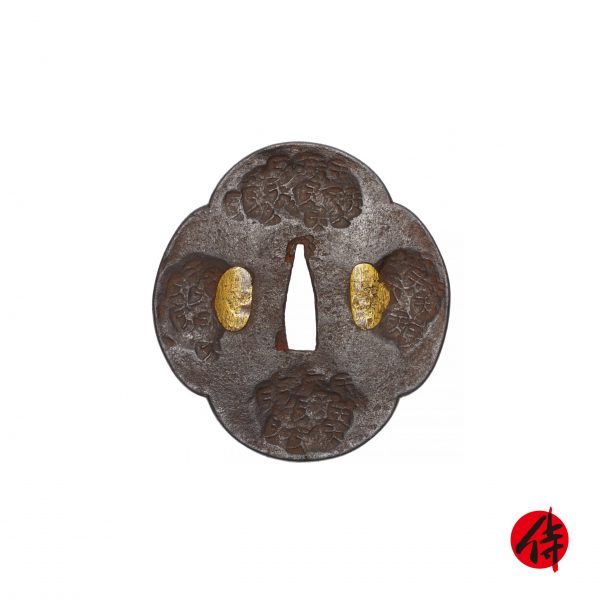 Antique Tsuba for Samurai Sword (T-419)