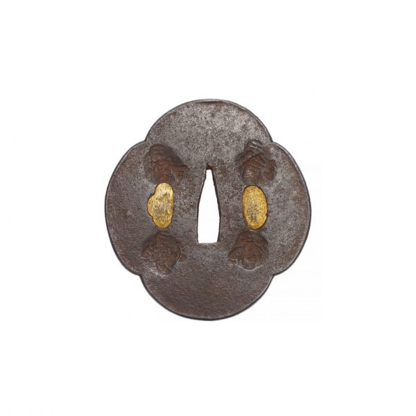 Antique Tsuba for Samurai Sword (T-419) - Image 3