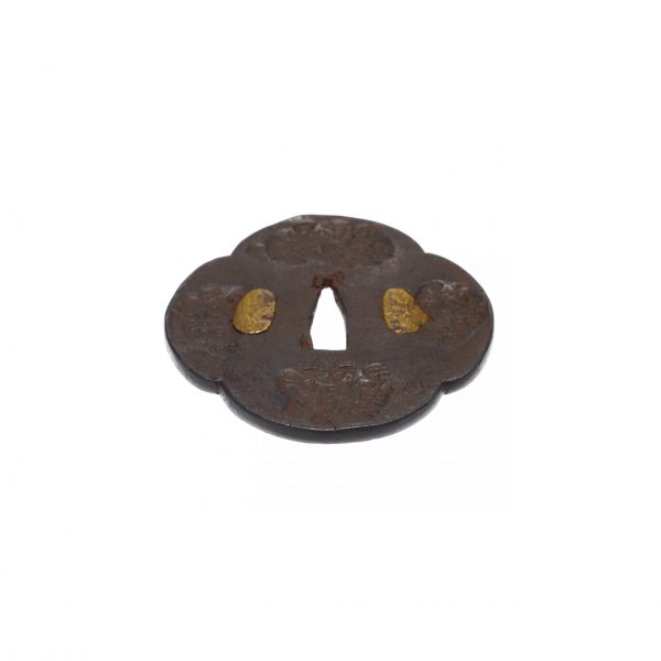 Antique Tsuba for Samurai Sword (T-419) - Image 4