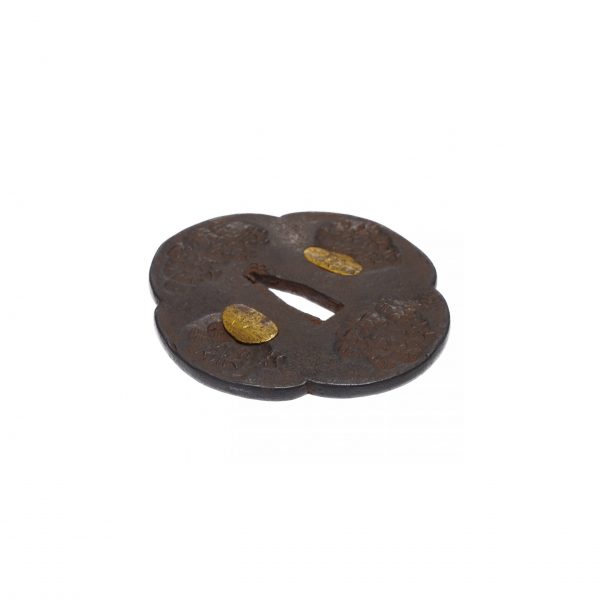 Antique Tsuba for Samurai Sword (T-419) - Image 5