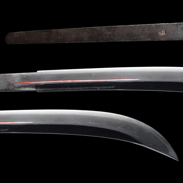 Shirasaya Antique Japanese Sword Naginata Attributed to Shitahara Toshinaga<br> NTHK Kanteisho Certificate - Image 2