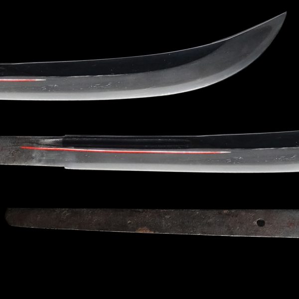 Shirasaya Antique Japanese Sword Naginata Attributed to Shitahara Toshinaga<br> NTHK Kanteisho Certificate - Image 3