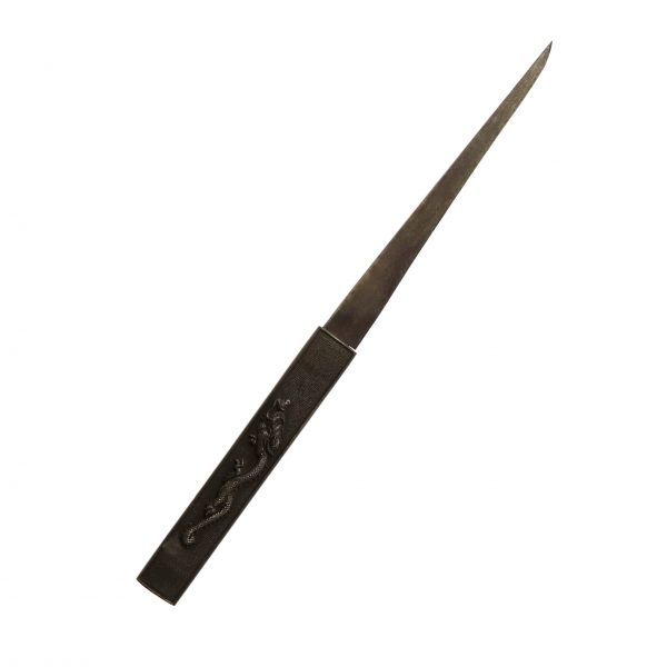 Antique Japanese Sword Wakizashi Signed by Shimosaka Sadatsugu<br> NTHK Kanteisho Certificate - Image 18
