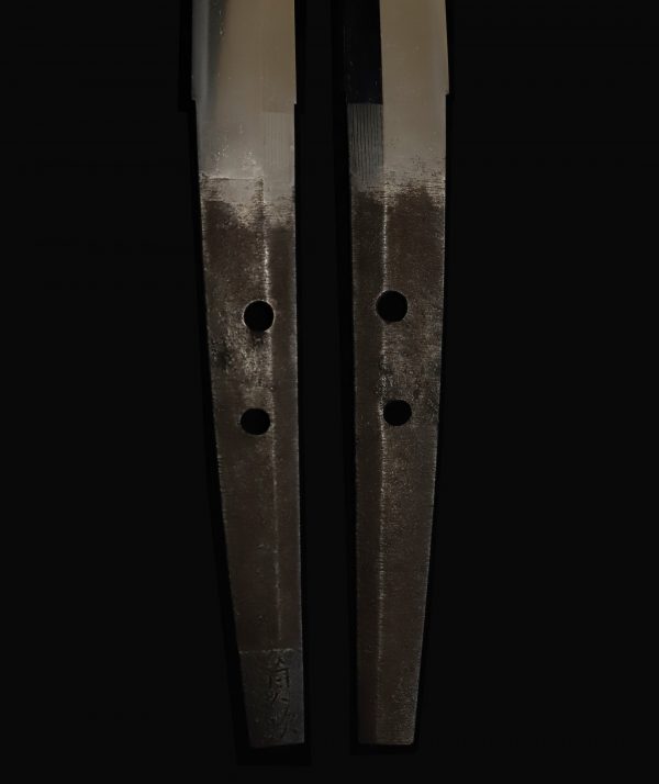 Antique Japanese Sword Wakizashi Signed by Shimosaka Sadatsugu<br> NTHK Kanteisho Certificate - Image 7
