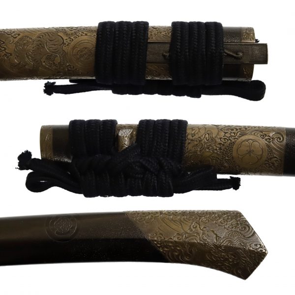 Antique Japanese Sword Wakizashi Signed by Shimosaka Sadatsugu<br> NTHK Kanteisho Certificate - Image 16