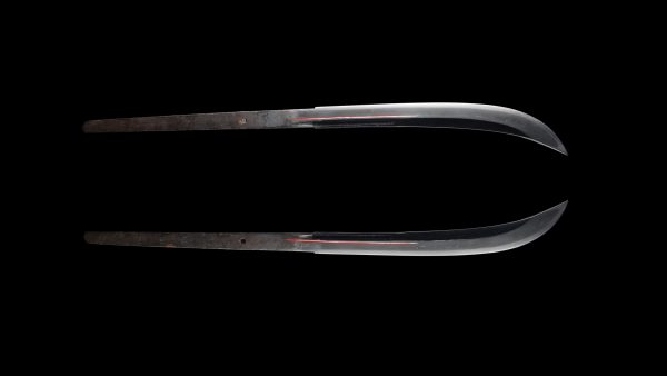 Shirasaya Antique Japanese Sword Naginata Attributed to Shitahara Toshinaga<br> NTHK Kanteisho Certificate - Image 8