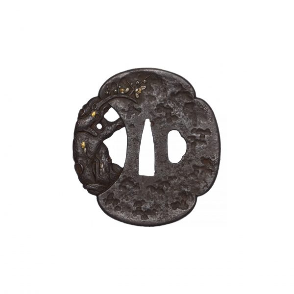 Antique Tsuba for Samurai Sword (T-435) - Image 3