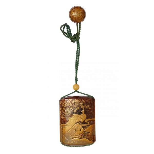 Traditional Japanese case<br>-antique Inro (IR-15) - Image 3