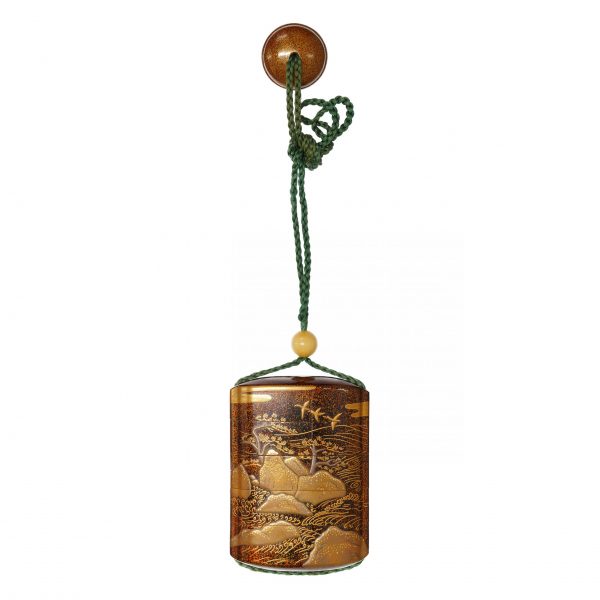 Traditional Japanese case<br>-antique Inro (IR-15) - Image 5