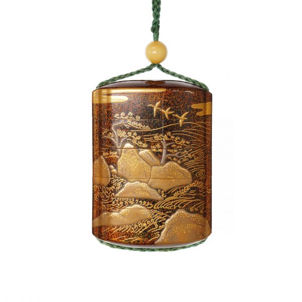 Traditional Japanese case<br>-antique Inro (IR-15) - Image 6