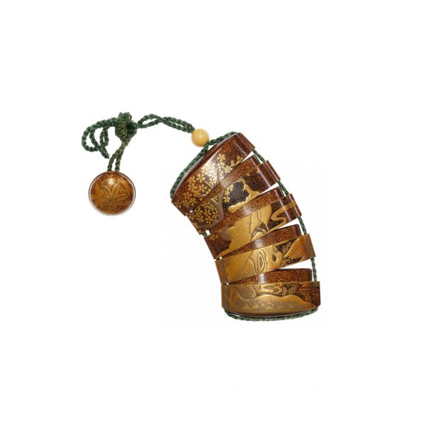 Traditional Japanese case<br>-antique Inro (IR-15) - Image 7