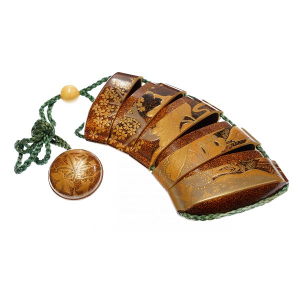 Traditional Japanese case<br>-antique Inro (IR-15) - Image 8