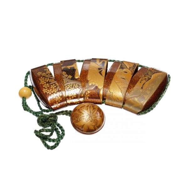 Traditional Japanese case<br>-antique Inro (IR-15) - Image 9