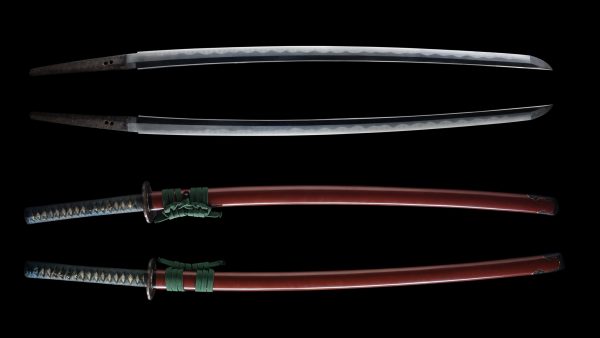 Antique Japanese Sword Katana Signed by Fujiwara Kanenaka<br> NBTHK<span style="color: #ff0000;"><strong> Tokubetsu Hozon</strong> </span>Certificate - Image 9