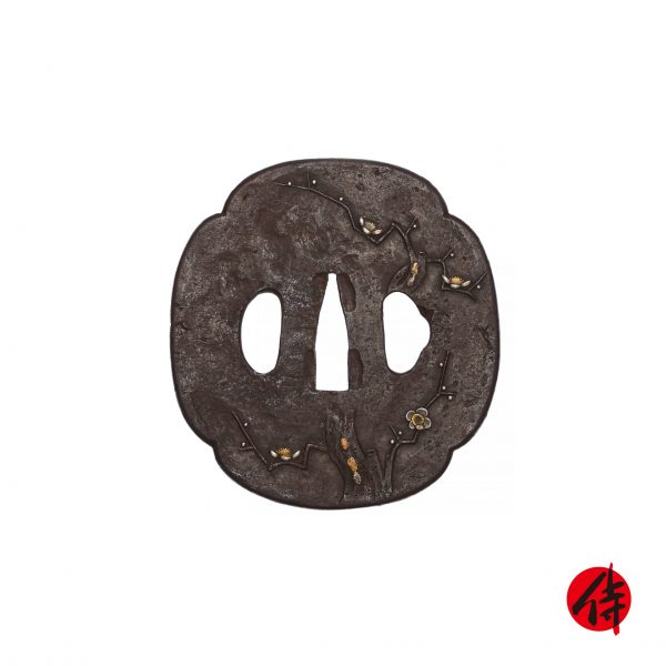 Antique Tsuba for Samurai Sword (T-437)