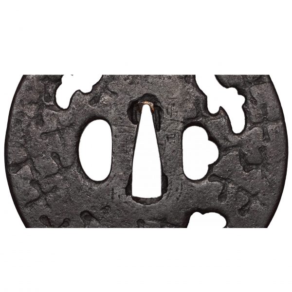 Antique Tsuba for Samurai Sword (T-439) - Image 4