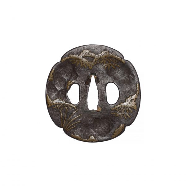 Antique Tsuba for Samurai Sword (T-442) - Image 3