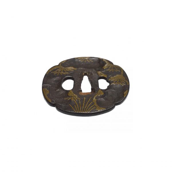 Antique Tsuba for Samurai Sword (T-442) - Image 4