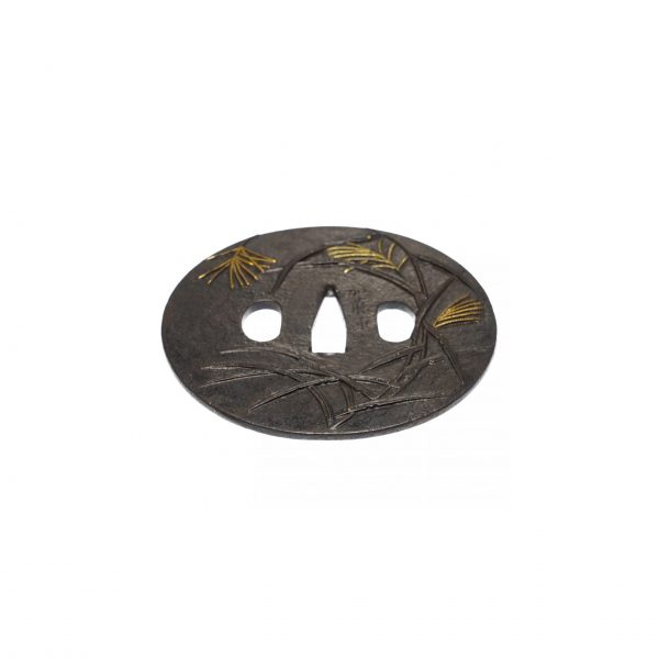 Antique Tsuba for Samurai Sword (T-459) - Image 5