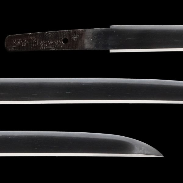 Antique Japanese Sword Wakizashi Signed by Sukenori <br>NBTHK <span style="color: #ff0000;">Hozon</span> Certificate - Image 2
