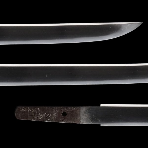 Antique Japanese Sword Wakizashi Signed by Sukenori <br>NBTHK <span style="color: #ff0000;">Hozon</span> Certificate - Image 3