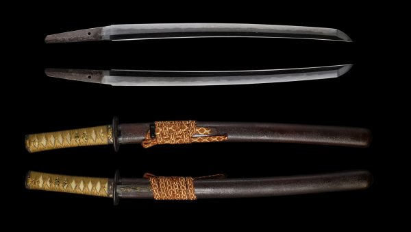 Antique Japanese Sword Wakizashi Signed by Kunimune<br> NBTHK Kicho Certificate - Image 9