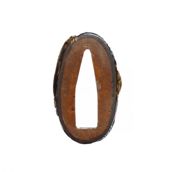 Antique Fuchi Kashira for Samurai Sword (F-26) - Image 5