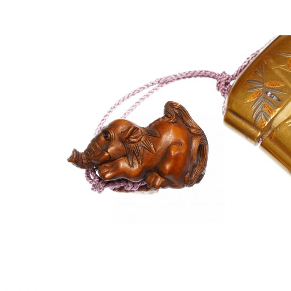 Traditional Japanese case<br>-antique Inro (IR-17) - Image 11