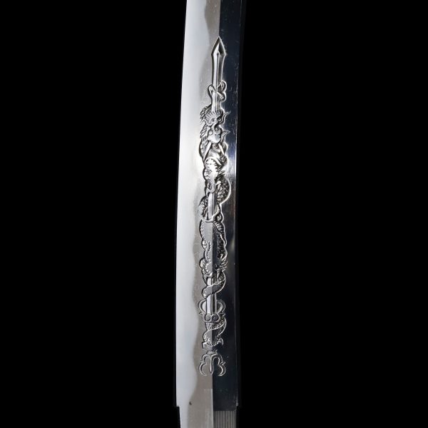 Antique Japanese Sword Katana Attributed to Shimada <br>NBTHK <span style="color: #ff0000;"> Hozon</span> Certificate - Image 2