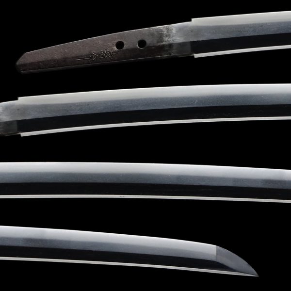 Antique Japanese Sword Wakizashi Signed by Jyumyo<br> NBTHK <span style="color: #ff0000;">Hozon</span> Certificate - Image 2
