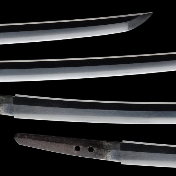 Antique Japanese Sword Wakizashi Signed by Jyumyo<br> NBTHK <span style="color: #ff0000;">Hozon</span> Certificate - Image 3