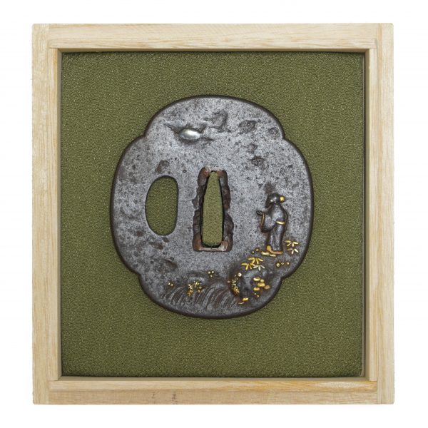 Antique Tsuba for Samurai Sword (T-493) - Image 2