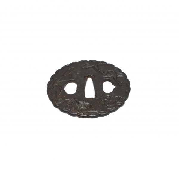Antique Tsuba for Samurai Sword (T-491) - Image 4