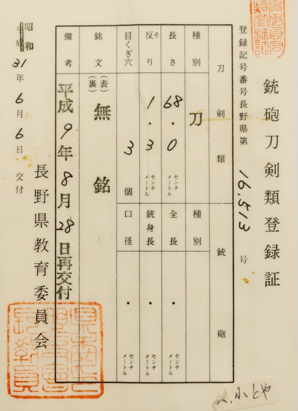 Antique Japanese Sword Daisho attributed to the 5th gen Tadayoshi ＆ Saneyuki<br> NTHK Kanteisho Certificate - Image 39