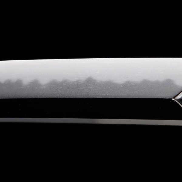 Antique Japanese Sword Wakizashi Signed by Awataguhi Omi no Kami Tadatsuna <br>NBTHK <span style="color: #ff0000;">Hozon</span> Certificate - Image 10