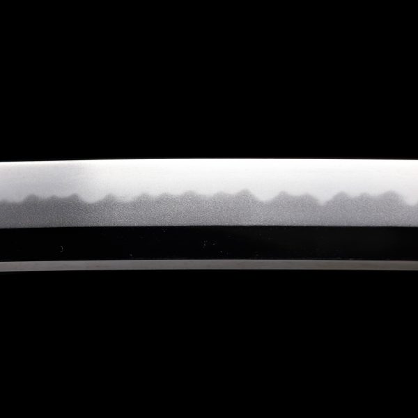 Antique Japanese Sword Wakizashi Signed by Awataguhi Omi no Kami Tadatsuna <br>NBTHK <span style="color: #ff0000;">Hozon</span> Certificate - Image 11