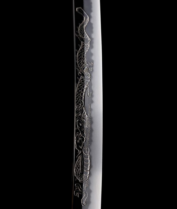 Antique Japanese Sword Wakizashi Signed by Awataguhi Omi no Kami Tadatsuna <br>NBTHK <span style="color: #ff0000;">Hozon</span> Certificate - Image 2