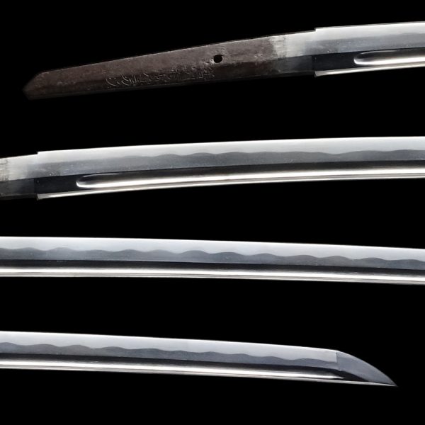 Antique Japanese Sword Katana Signed by Fujiwara Ietsugu<br> NBTHK<span style="color: #ff0000;"> Hozon </span>Certificate - Image 2