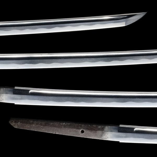 Antique Japanese Sword Katana Signed by Fujiwara Ietsugu<br> NBTHK<span style="color: #ff0000;"> Hozon </span>Certificate - Image 3