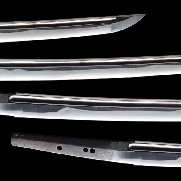 Antique Japanese Sword Wakizashi Signed by Naomichi<br>  NBTHK<span style="color: #ff0000;"> Hozon </span>Certificate - Image 3